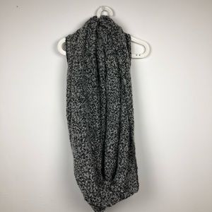 Anthropologie Black and white infinity scarf